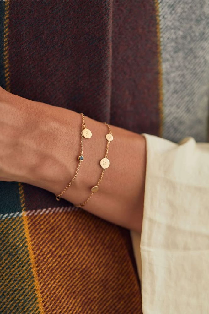 Gold Coin Bracelet